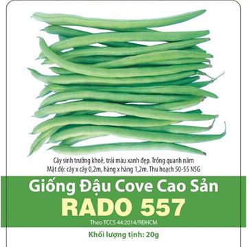 Hạt giống đậu cove cao sản rado 557 (20g)